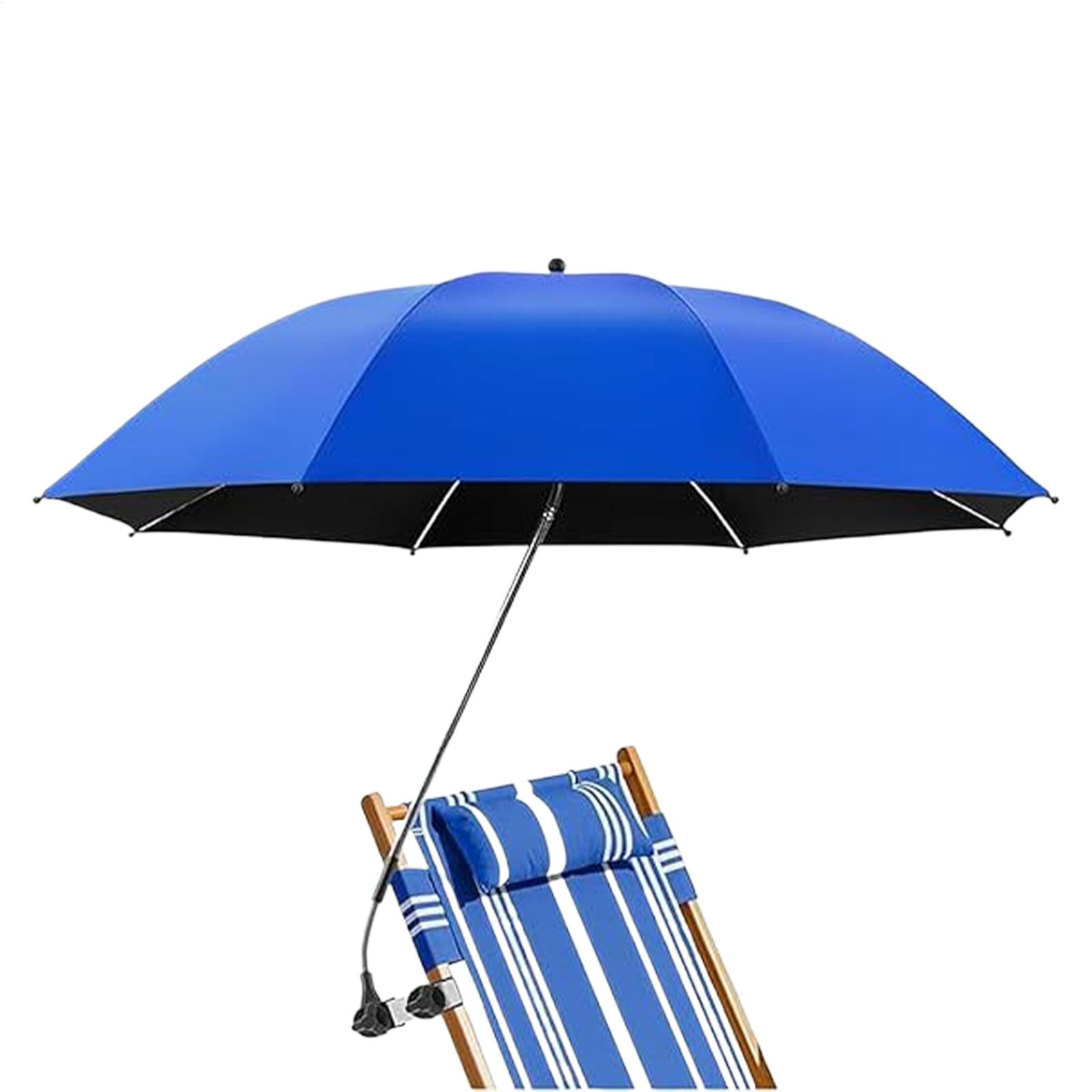 Outdoor Camping Umbrella - 360 graden verstelbare strandparasol, opvouwbare campingparasol