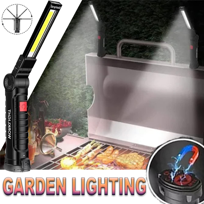 Outdoor Camping Lamp - Draagbare LED-zaklamp met magnetische haak Outdoor
