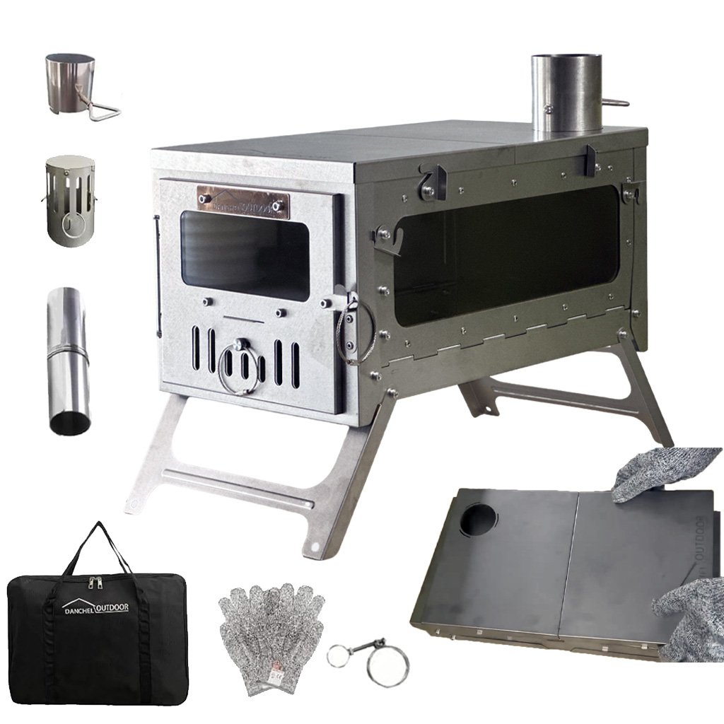 Outdoor Camping Usa - USA Warehouse TSG Titanium Tentkachel Opvouwbare