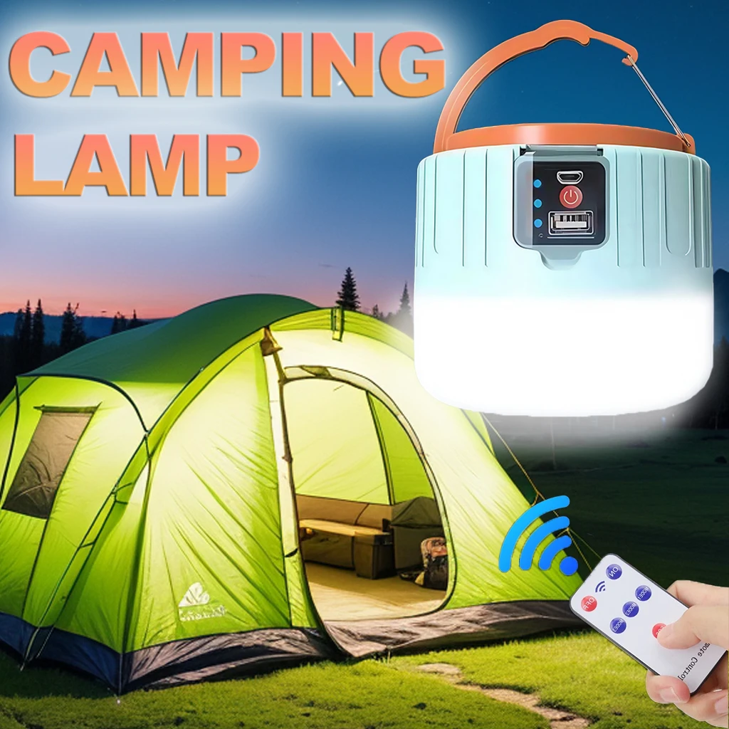 Outdoor Camping Lamp - Campinglantaarn op zonne-energie Oplaadbare LED draagbare