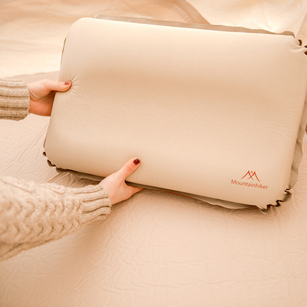 Camp Pillow Compressible - Ultralicht opblaasbaar kussen nekbescherming camping luchtkussen