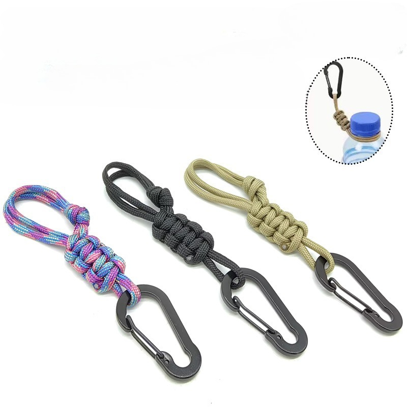 Outdoor Camping Umbrella - Outdoor waterflesgesp sleutelhanger kamperen wandelen benodigdheden