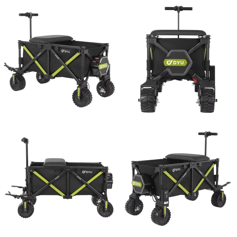 Outdoor Camping Vehicle Wagon - DYU CampX Vierwielige Aluminium Elektrische Camper