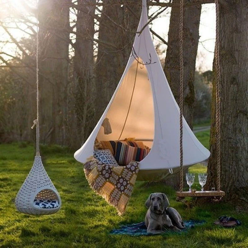 Outdoor Camping Hammock Chair - Kinderen Schommel Buiten Tuin Kamp Hangmat