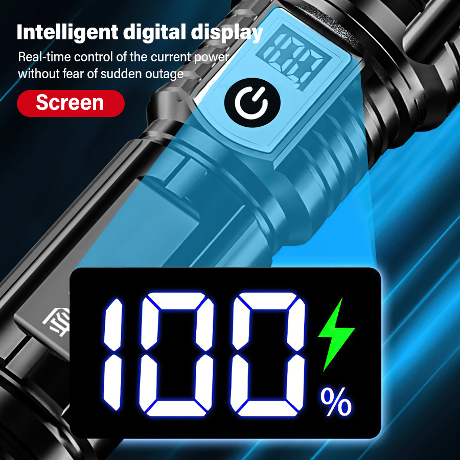 High Power 200000LM LED-zaklam - Outdoor Camping Lamp recensie en prijs