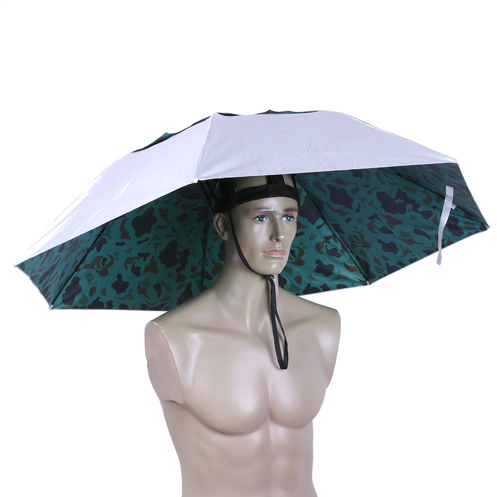 Opvouwbare hoofdparapluhoed Re - Outdoor Camping Umbrella recensie en prijs