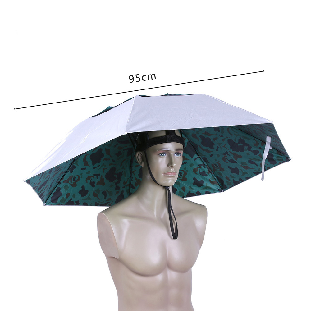 Opvouwbare hoofdparapluhoed Re - Outdoor Camping Umbrella recensie en prijs