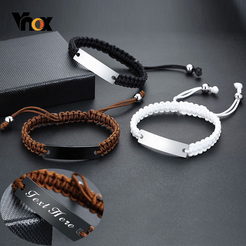 Vnox Casual Mannen Gevlochten  - Paracord Bracelet recensie en prijs