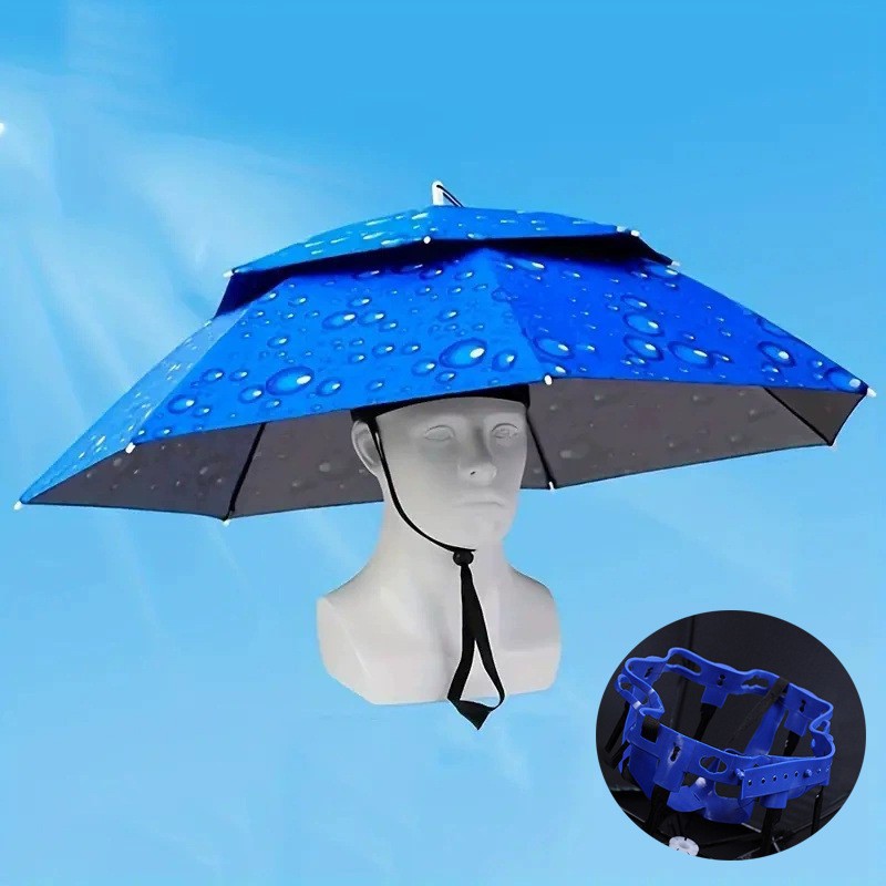 Dubbellaagse verstelbare vispa - Outdoor Camping Umbrella recensie en prijs