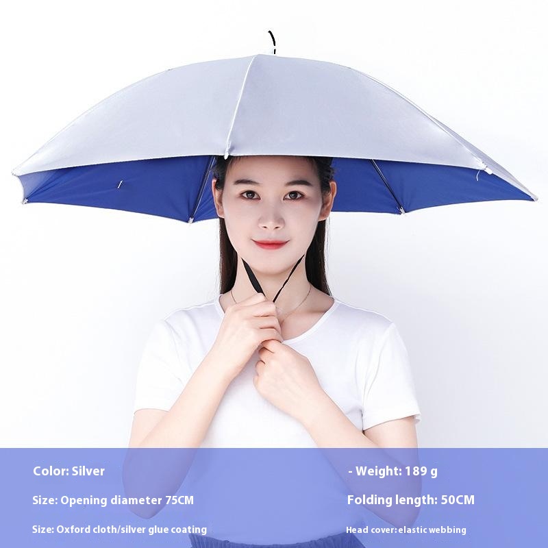 Draagbare visparapluhoed Anti- - Outdoor Camping Umbrella recensie en prijs