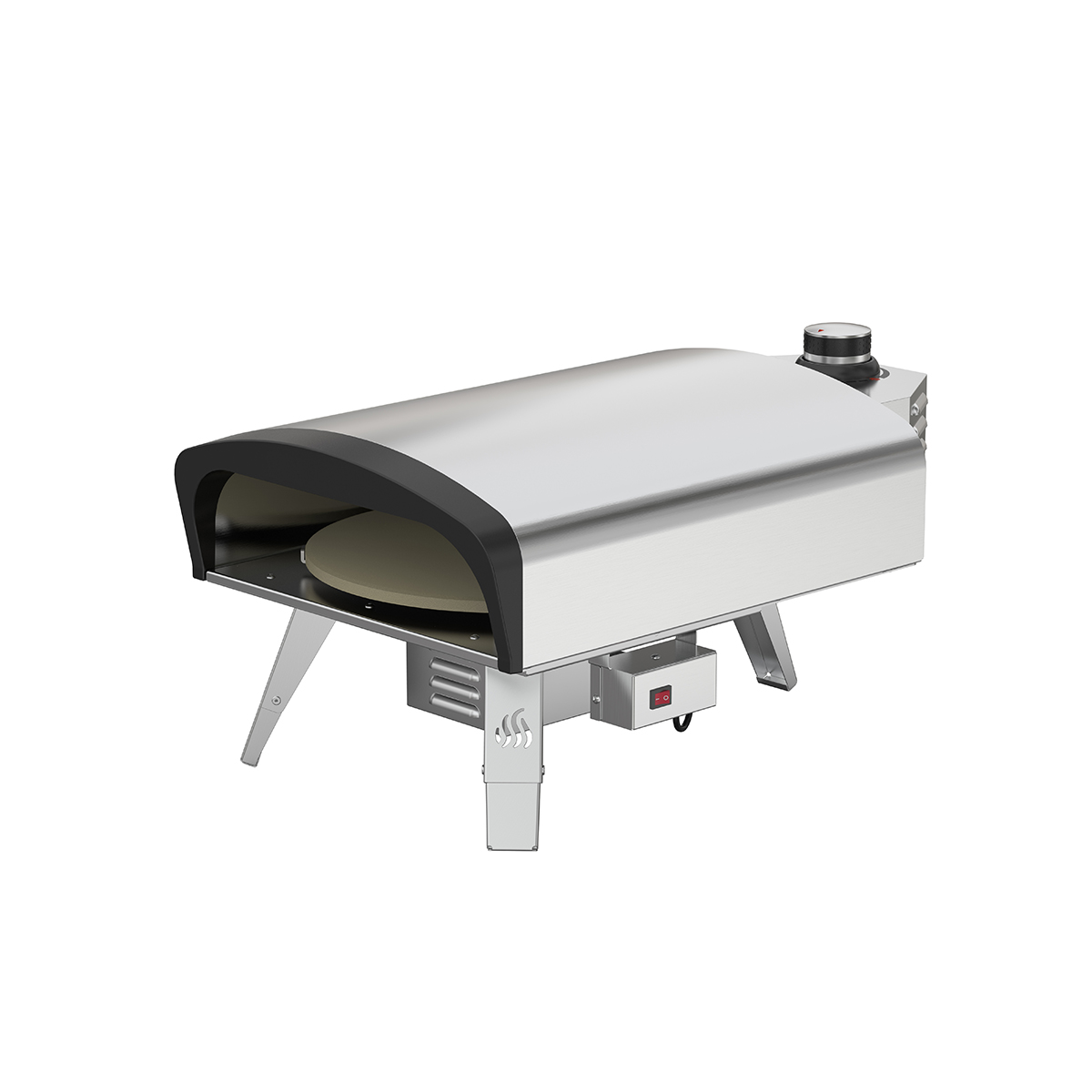Pizzaoven met stenen bakplaat, - Outdoor Gas Camping Oven recensie en prijs