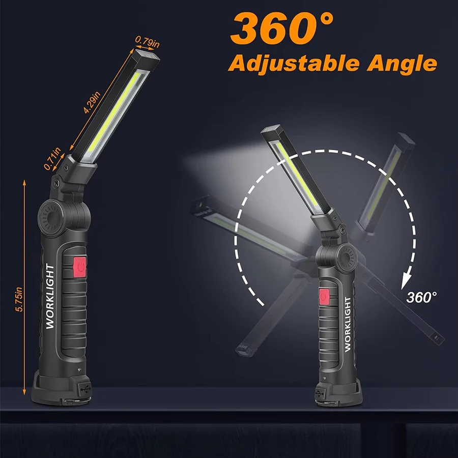 Oplaadbare magnetische werklam - Outdoor Camping Lamp recensie en prijs