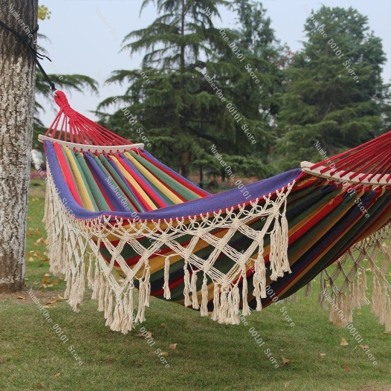 Canvas dubbele hangmat met kwa - Outdoor Camping Hammock Chair recensie en prijs