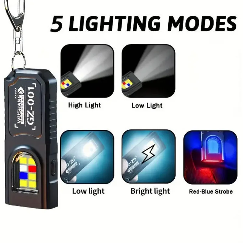 Krachtige Mini COB LED-sleutel - Outdoor Camping Lamp recensie en prijs