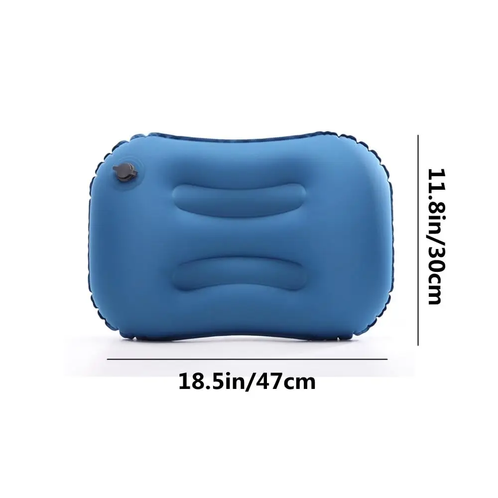 Draagbaar opblaasbaar campingk - Camp Pillow Compressible recensie en prijs