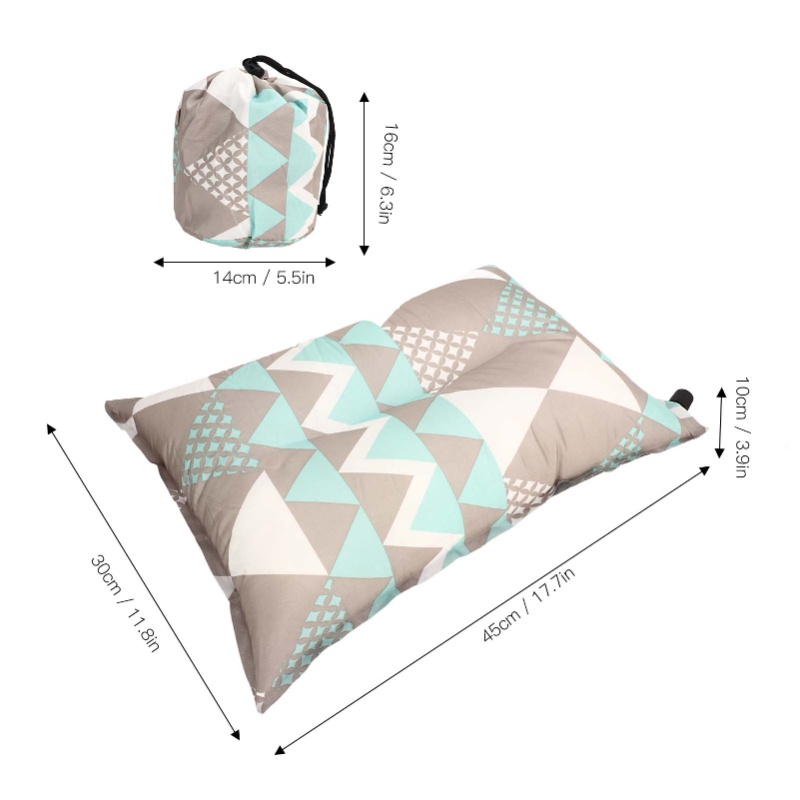 Automatisch opblaasbaar kussen - Camp Pillow Compressible recensie en prijs