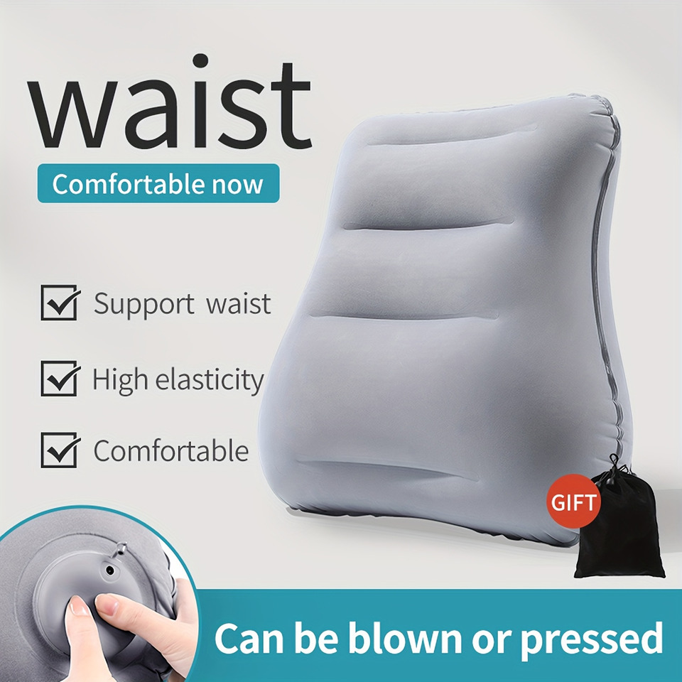 Opblaasbaar lendensteunkussen  - Camp Pillow Compressible recensie en prijs