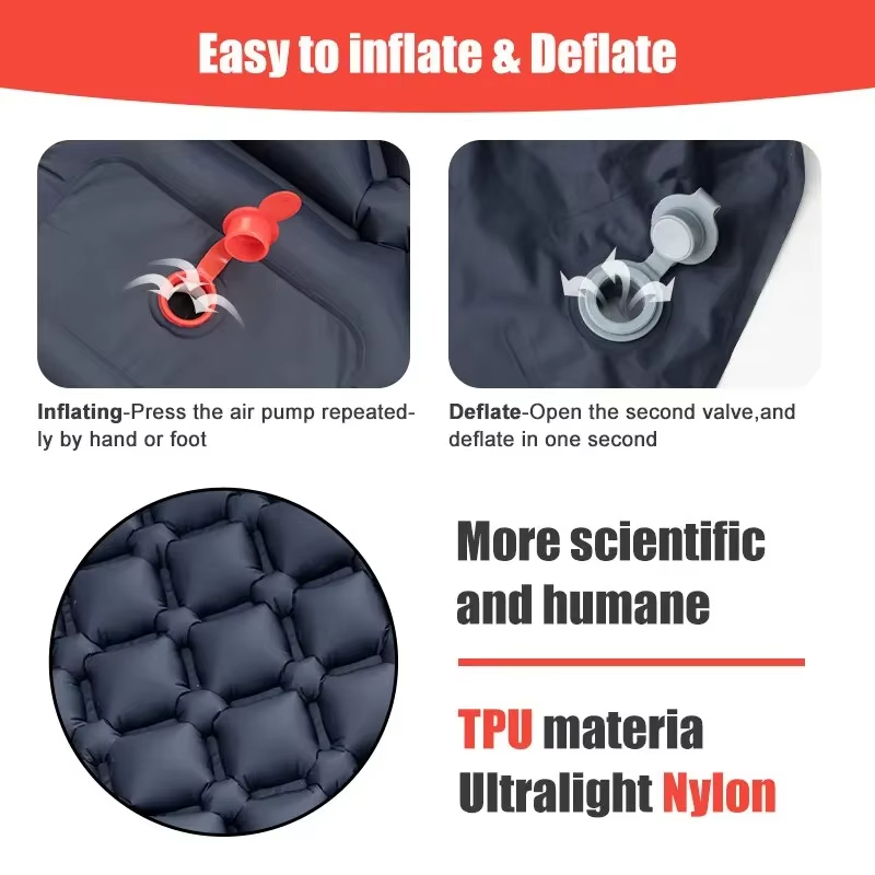 Campingluchtmatras met ingebou - Camp Pillow Compressible recensie en prijs