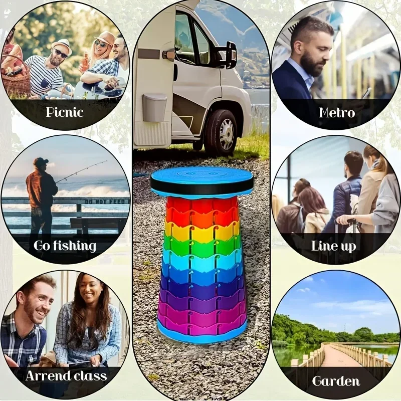 Regenboog Telescopische Campin - Outdoor Camping Hammock Chair recensie en prijs