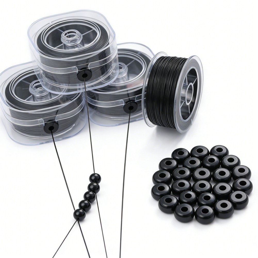 0,5-1mm Zwarte Elastische Kris - Paracord Bracelet recensie en prijs