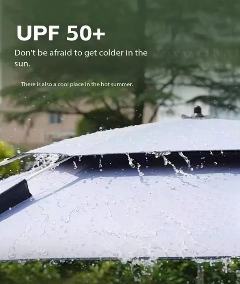 Draagbare vierkante visparaplu - Outdoor Camping Umbrella recensie en prijs