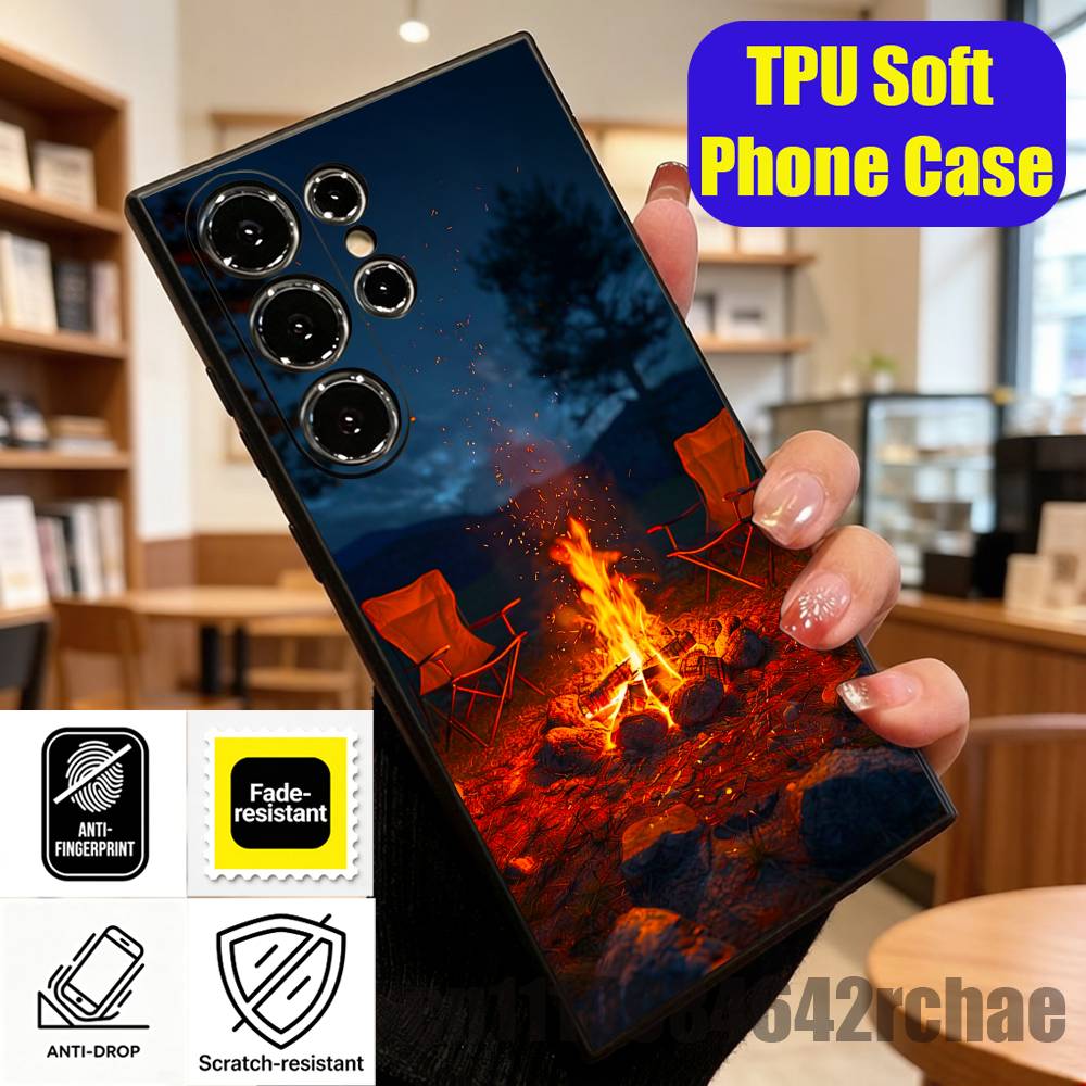 Voor Outdoor Camping Bonfire W - Outdoor Camping Wallpaper recensie en prijs