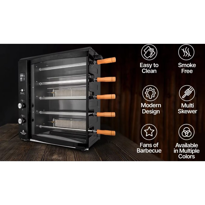 Multifunctionele 58L elektrisc - Outdoor Gas Camping Oven recensie en prijs