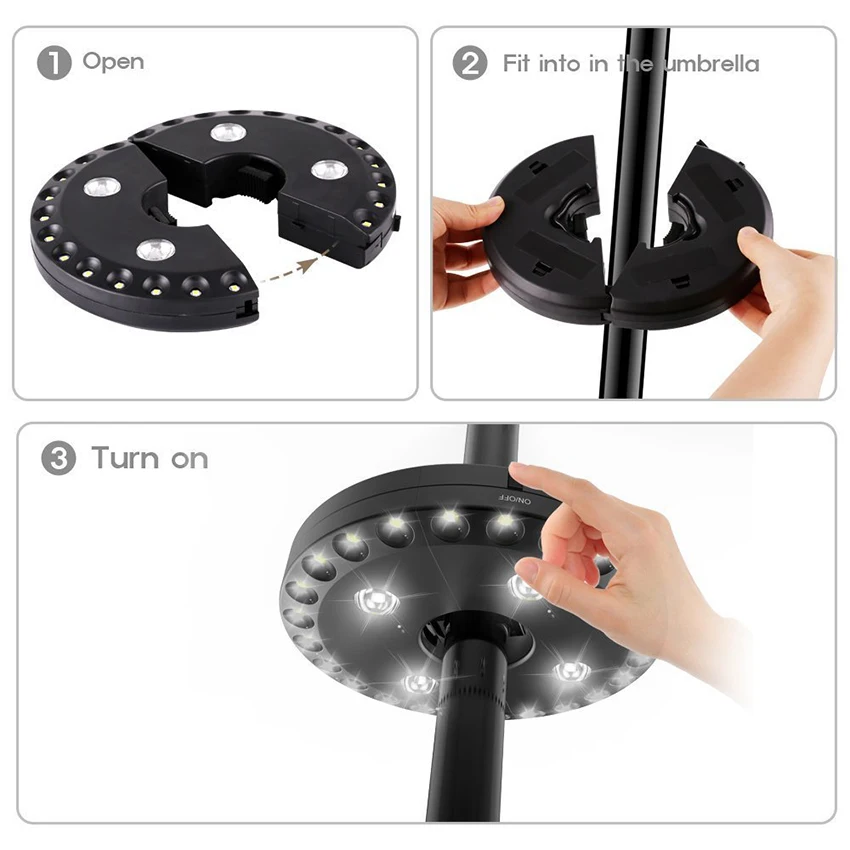 Super Heldere Paraplu Pole Lig - Outdoor Camping Umbrella recensie en prijs