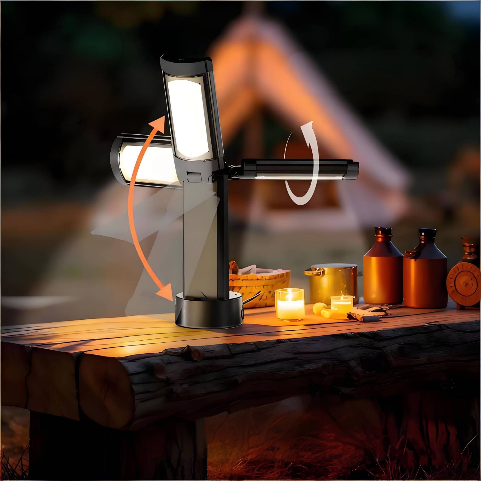Telescopische tentlamp Verstel - Outdoor Camping Lamp recensie en prijs