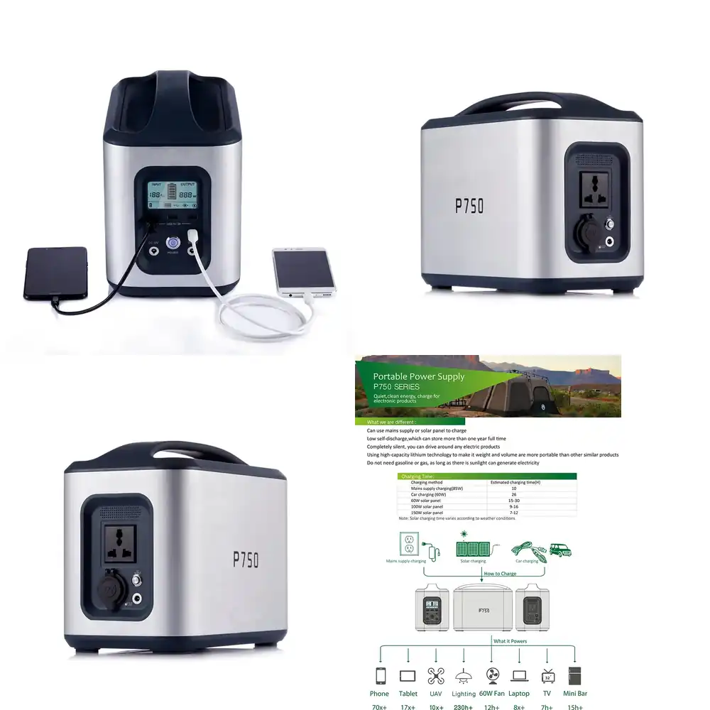 Draagbare Powerbank Station vo - Outdoor Camping Usa recensie en prijs