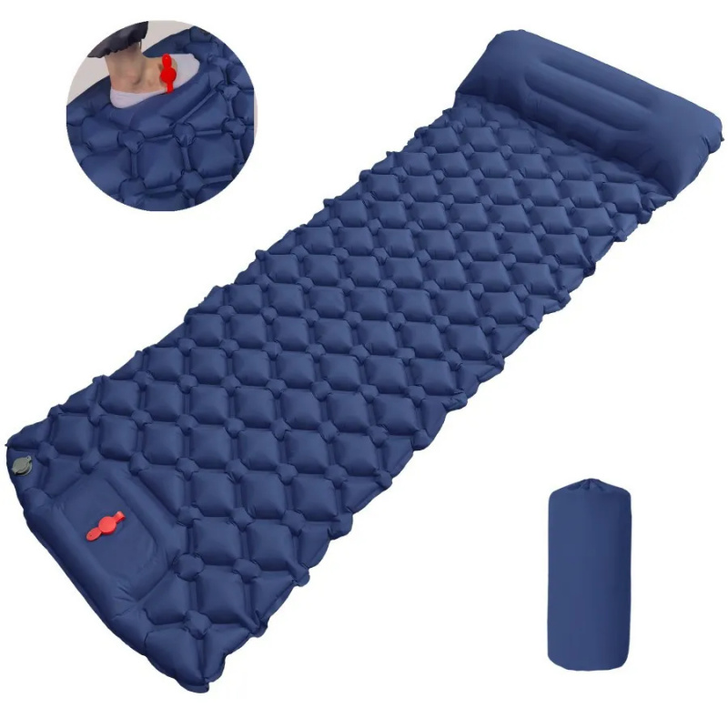 Opblaasbaar campingbed met kus - Camp Pillow Compressible recensie en prijs