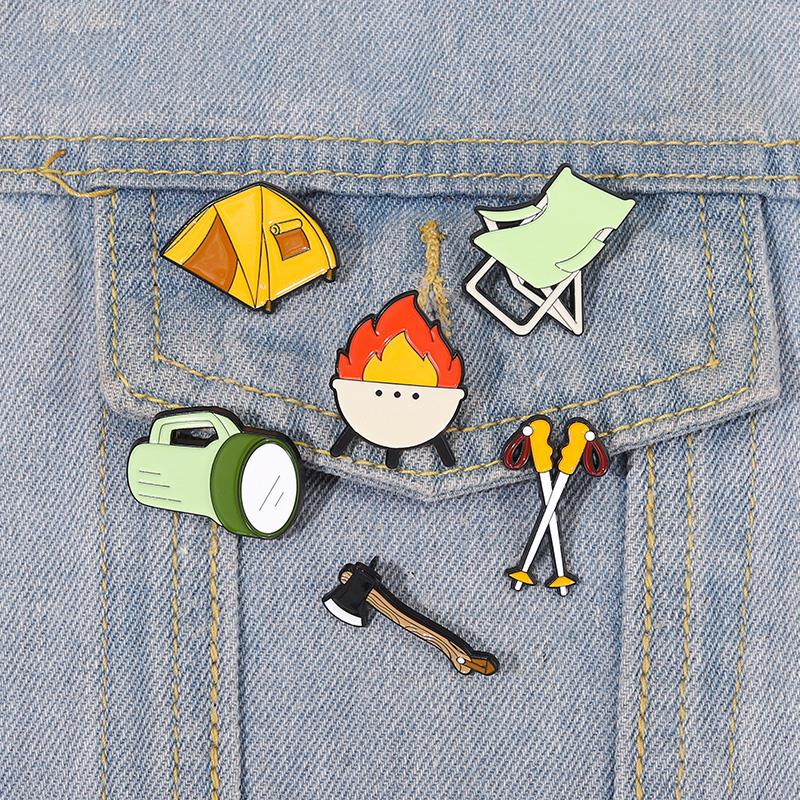 Gaan Kamperen Emaille Pins Cus - Trekking Poles recensie en prijs