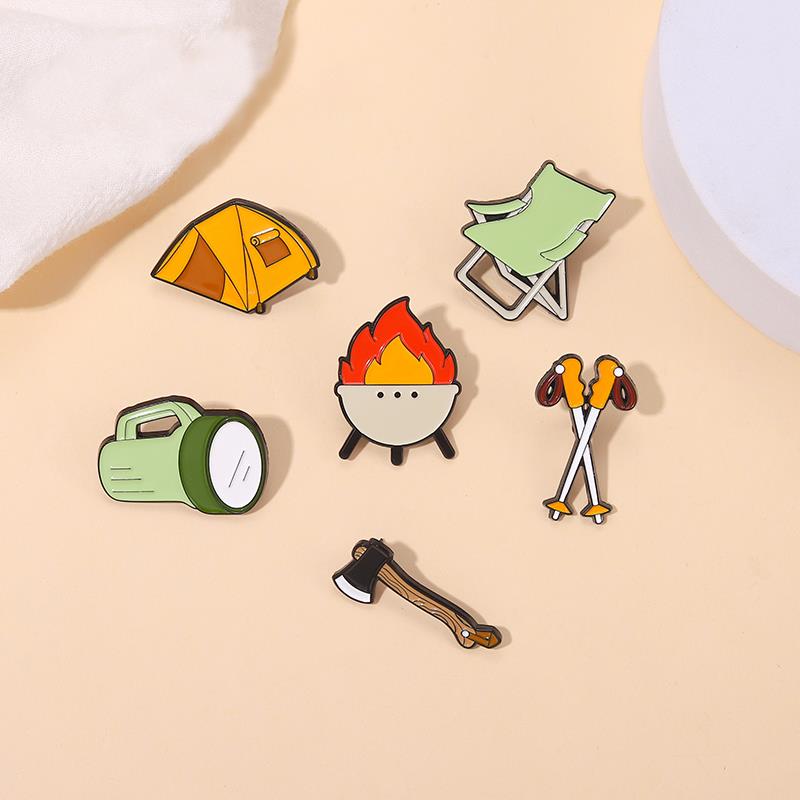 Gaan Kamperen Emaille Pins Cus - Trekking Poles recensie en prijs
