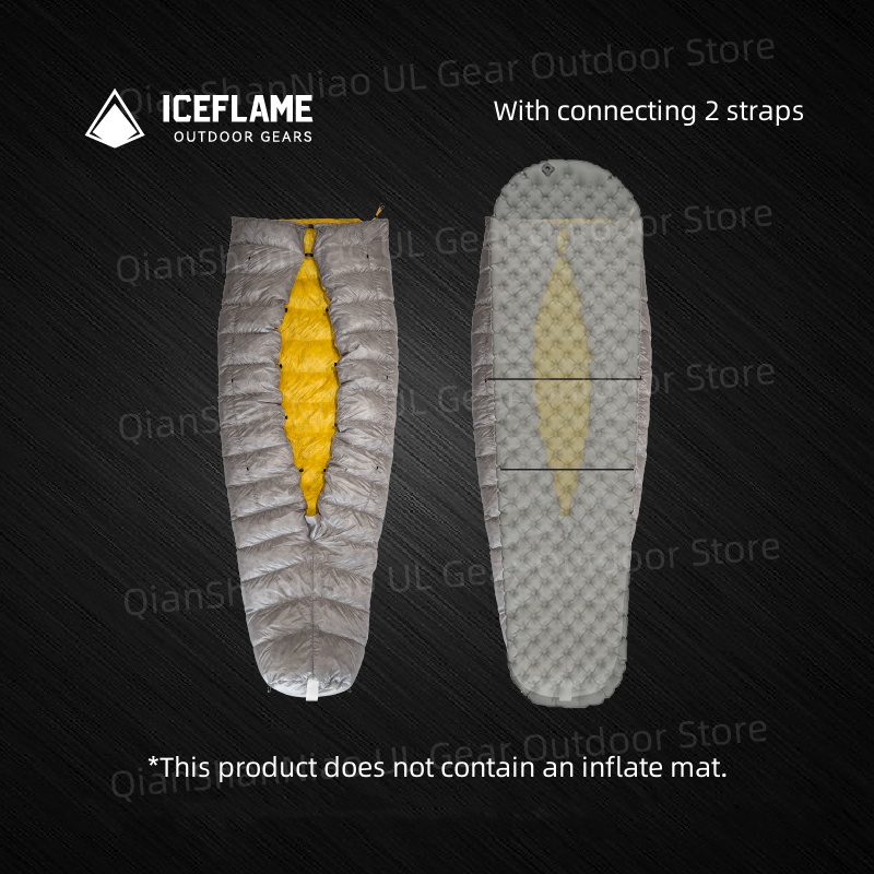 Ice Flame JI NXT 800FP Mummie  - Ultralight Sleeping Bag recensie en prijs