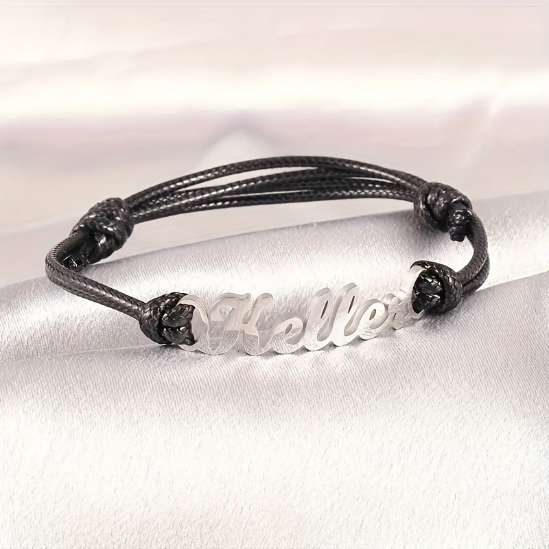 Gepersonaliseerde aangepaste n - Paracord Bracelet recensie en prijs