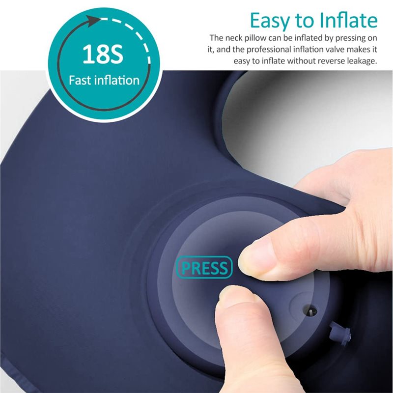 Opblaasbaar reiskussen Ultrali - Camp Pillow Compressible recensie en prijs