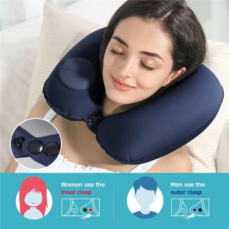 Opblaasbaar reiskussen Ultrali - Camp Pillow Compressible recensie en prijs